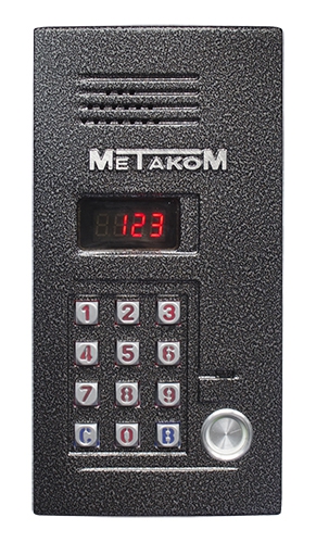 Аудиопанели многоквартирные Метаком MK2012-TM4E Блок вызова аудио