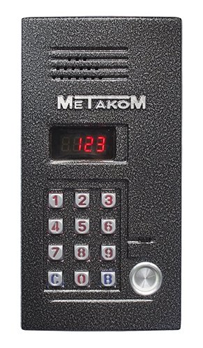 Аудиопанели многоквартирные Метаком MK2012-TM4EN Блок вызова аудио 540 - фото 1