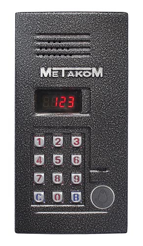 Аудиопанели многоквартирные Метаком MK2012-RFE Блок вызова аудио 540 - фото 1