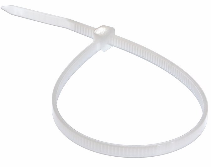 Стандартные из полиамида (nylon) PROconnect 57-0300 ∙ Хомут-стяжка кабельная нейлоновая PROconnect 300 x3,6мм, белая, упаковка 100 шт. ∙ кратно 10 упак, размер 300х3, цвет белый