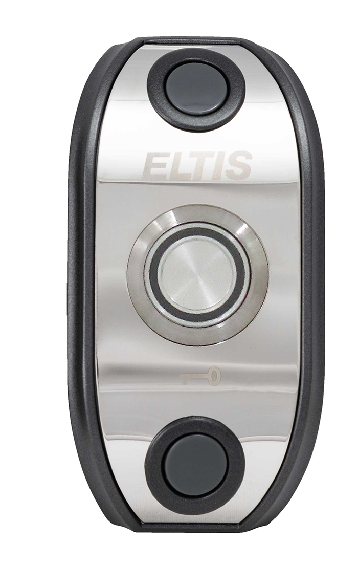 Кнопки выхода ELTIS В-101 (нерж. полир), цвет никель 624 В-101 (нерж. полир) - фото 1