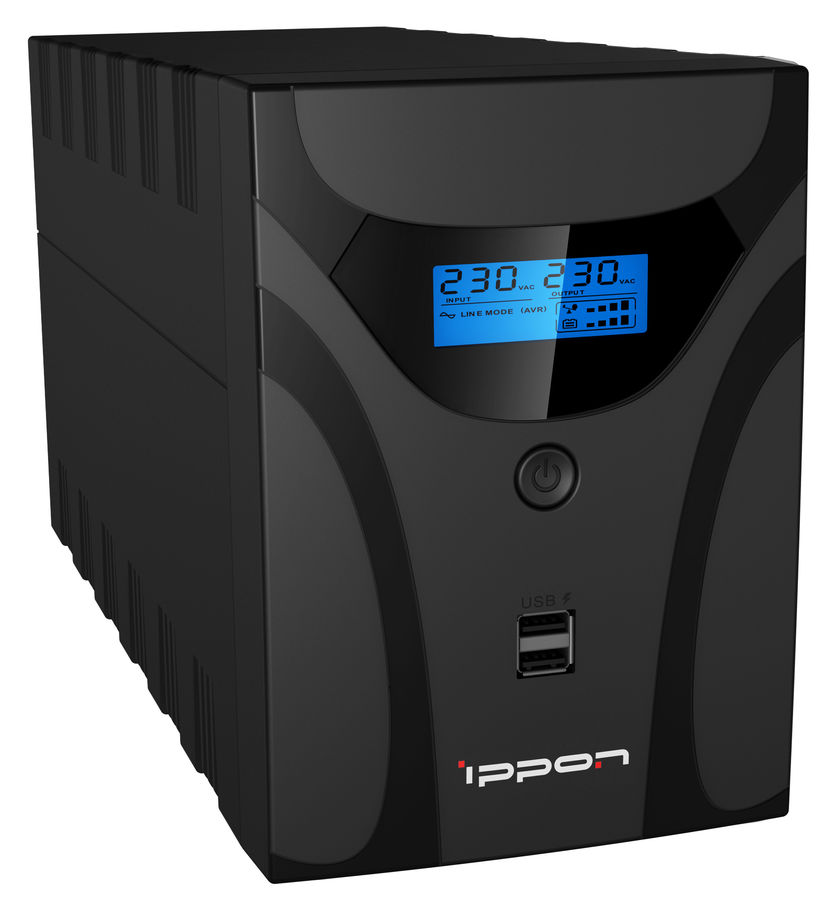 Источники бесперебойного питания IPPON Smart Power Pro II Euro 1200 109 - фото 1