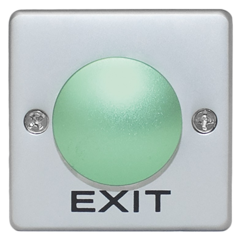Кнопки выхода Tantos TS-CLACK green, цвет серебро 222 - фото 1