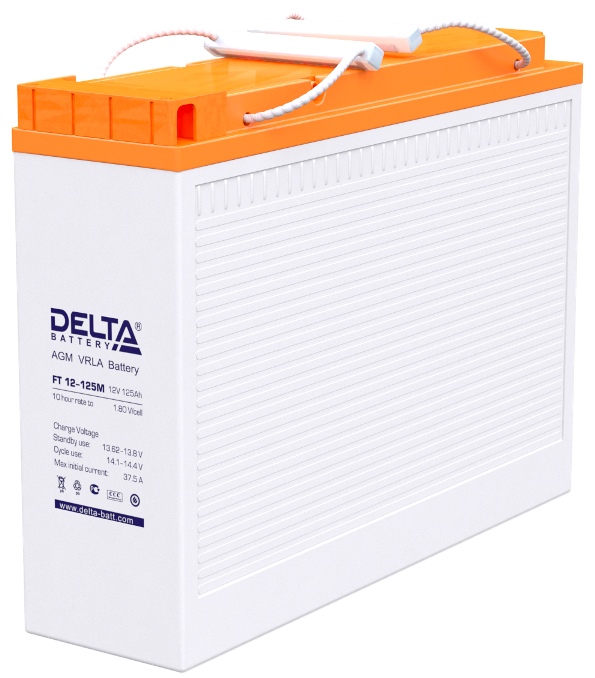 Аккумуляторы DELTA battery FT 12-125 M ∙ Аккумулятор 12В 125 А∙ч 249 - фото 1