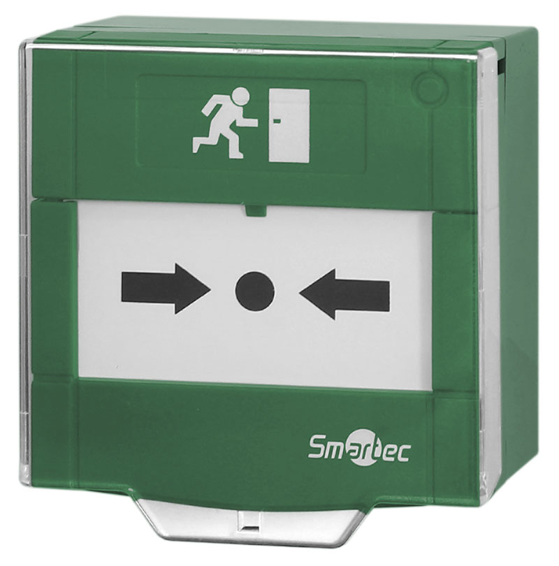 Кнопки выхода Smartec ST-ER105D-GN, цвет зелёный
