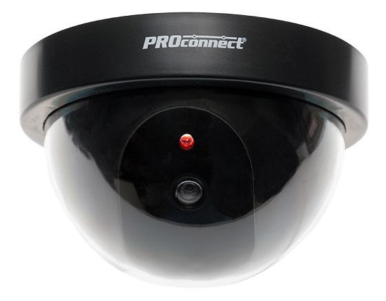 Муляжи видеокамер PROconnect Муляж камеры внутренней, купольная (черная) PROCONNECT (45-0220)