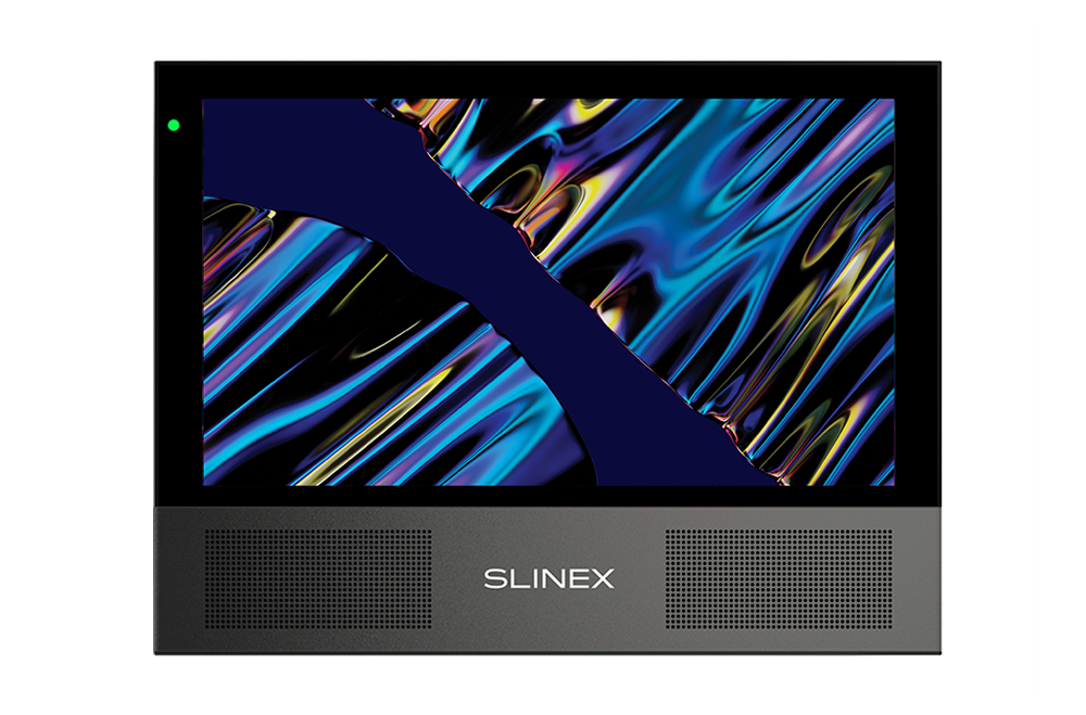 Мониторы видеодомофонов Slinex Sonik 7 Cloud (черный+черный)