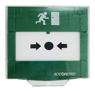 Кнопки выхода AccordTec AT-H200-GN, цвет зеленый 248 - фото 1