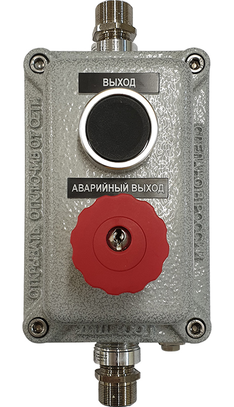 Кнопки выхода ЭКСКОН CSE-PEMC, цвет серый